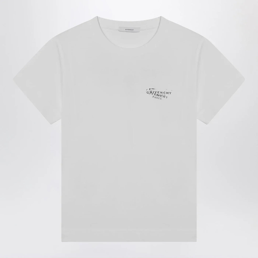 Givenchy - White T-shirt with logo print Brand Shirts &amp; Tops M