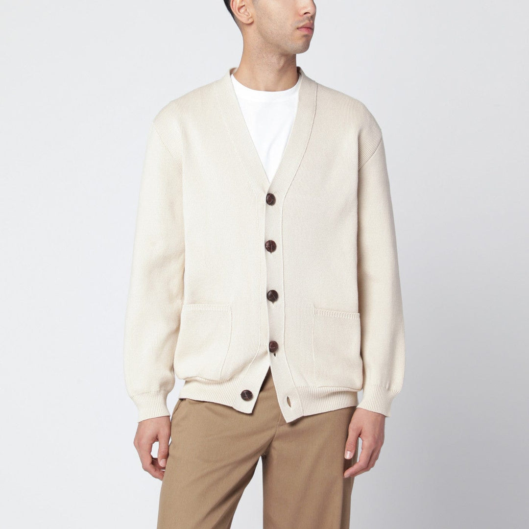 Shirts &amp; Tops Golden Goose - Beige cotton-blend cardigan Brand