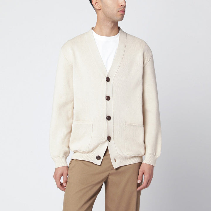 Shirts &amp; Tops Golden Goose - Beige cotton-blend cardigan Brand