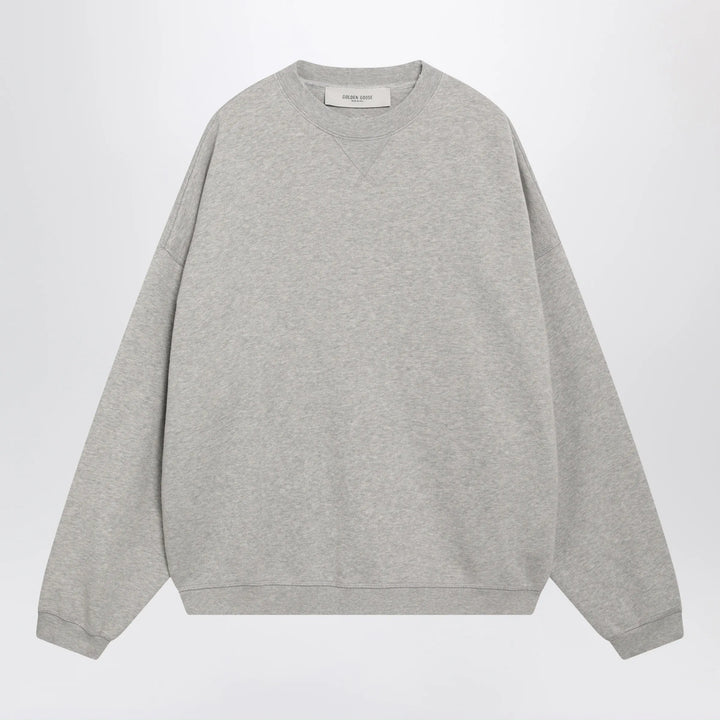 Golden Goose - Journey crewneck cotton sweatshirt in grey Brand Shirts &amp; Tops M