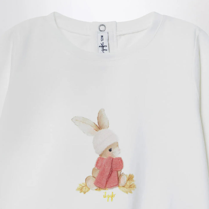 Il Gufo - Long-sleeve T-shirt with bunny Brand Shirts &amp; Tops 24