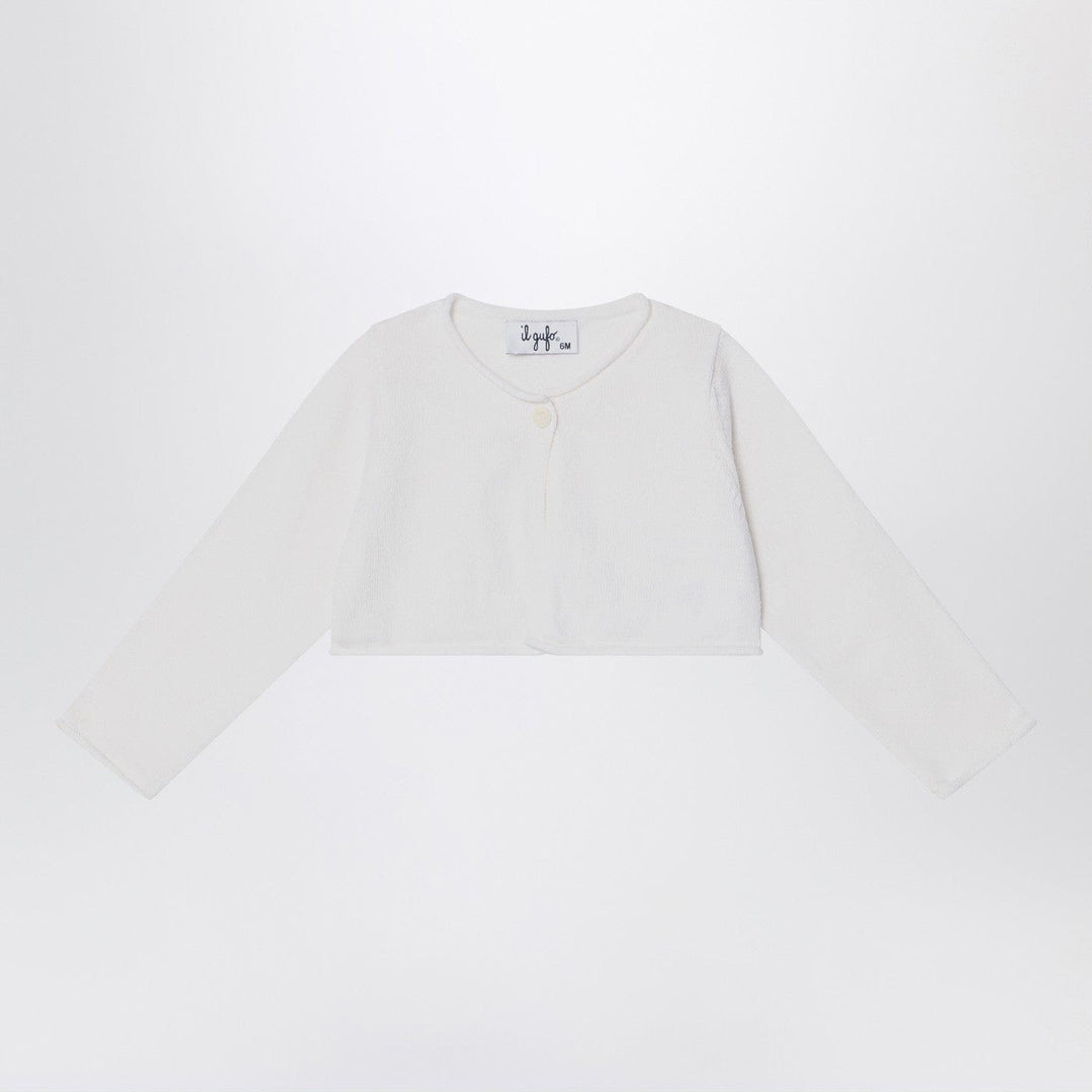 Shirts &amp; Tops 8 Il Gufo - Short wrap cardigan white milk Brand