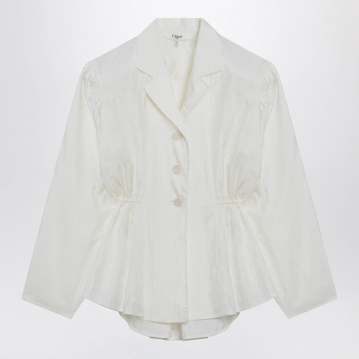 Shirts &amp; Tops Ivory silk-blend blouse Brand