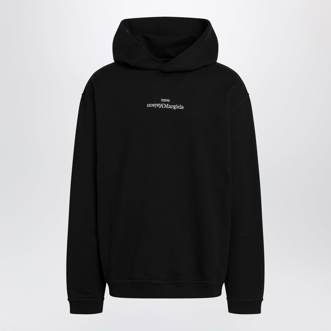 Shirts & Tops Maison Margiela - Black hoodie with reversed logo Brand