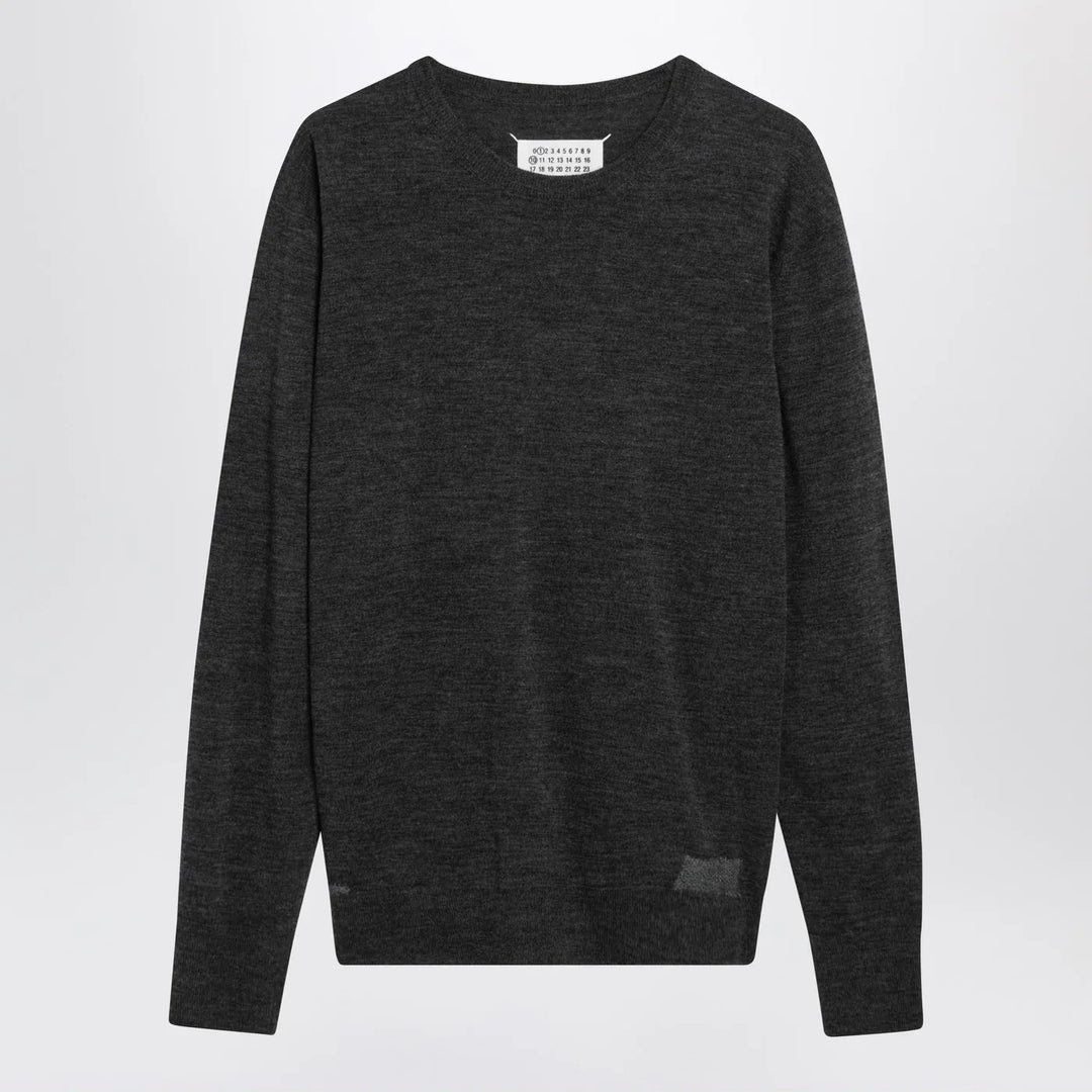Maison Margiela - Grey wool-blend sweater Brand Shirts &amp; Tops M