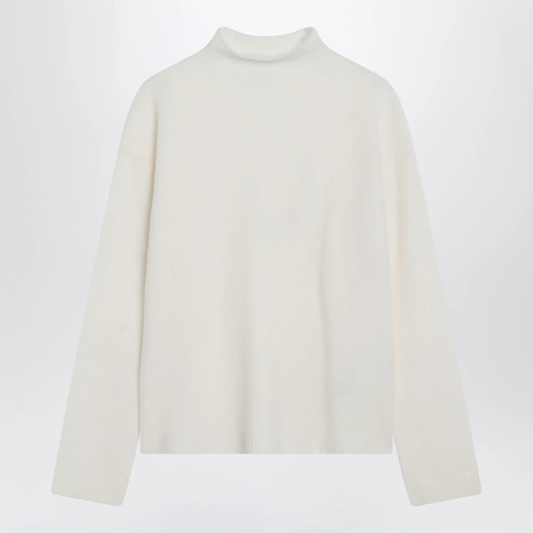 Max Mara - Ivory cashmere-blend sweater Brand Shirts &amp; Tops L