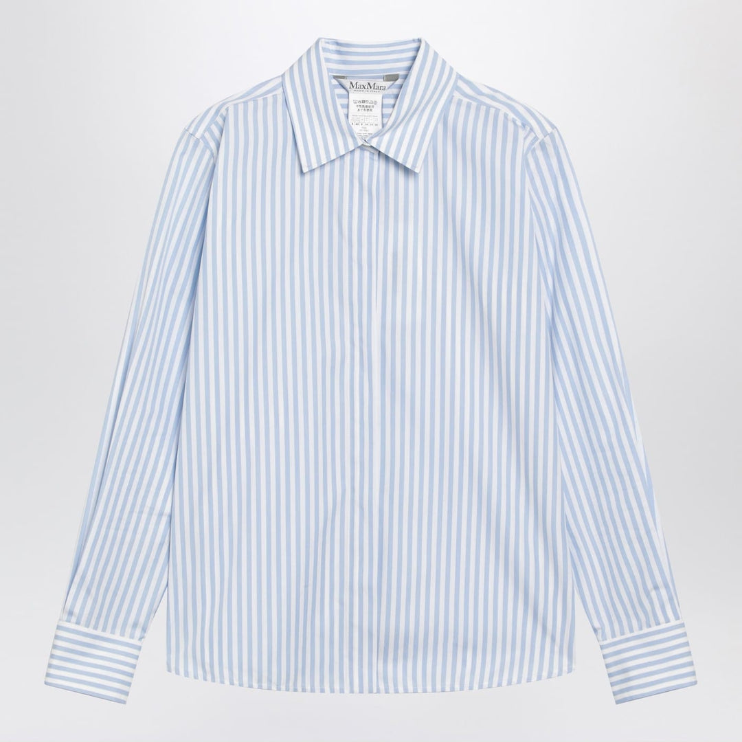 Shirts &amp; Tops Max Mara - White/light blue striped shirt Brand