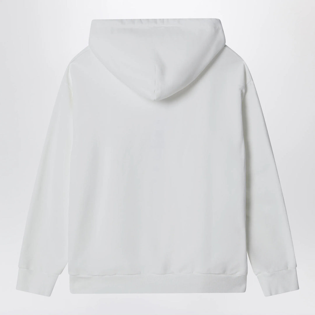 MM6 Maison Margiela - White cotton hoodie Brand Shirts &amp; Tops