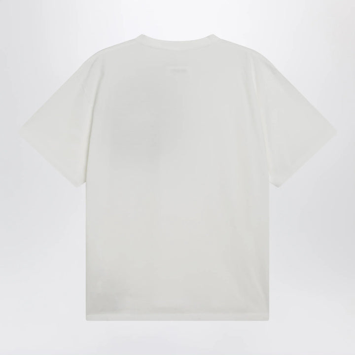 MM6 Maison Margiela - White T-Shirt With Spray Print Brand Shirts &amp; Tops