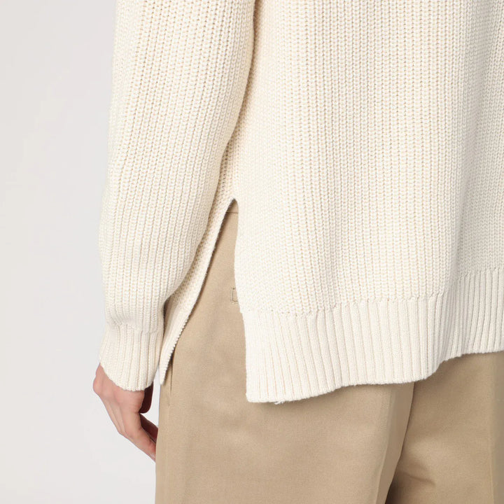 P.A.R.O.S.H. - Sweater cream in cotton and cashmere Brand Shirts &amp; Tops L