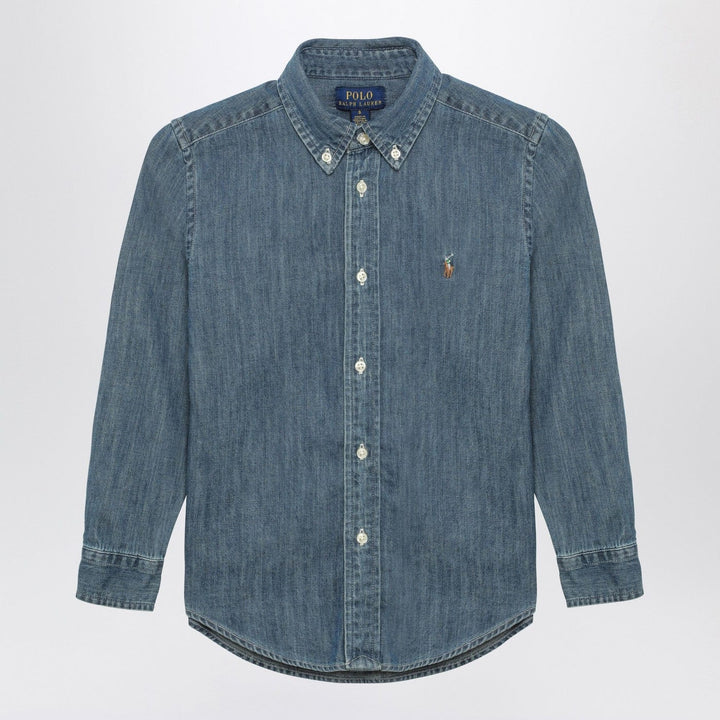 Shirts &amp; Tops Polo Ralph Lauren - Blue denim button-down shirt Brand