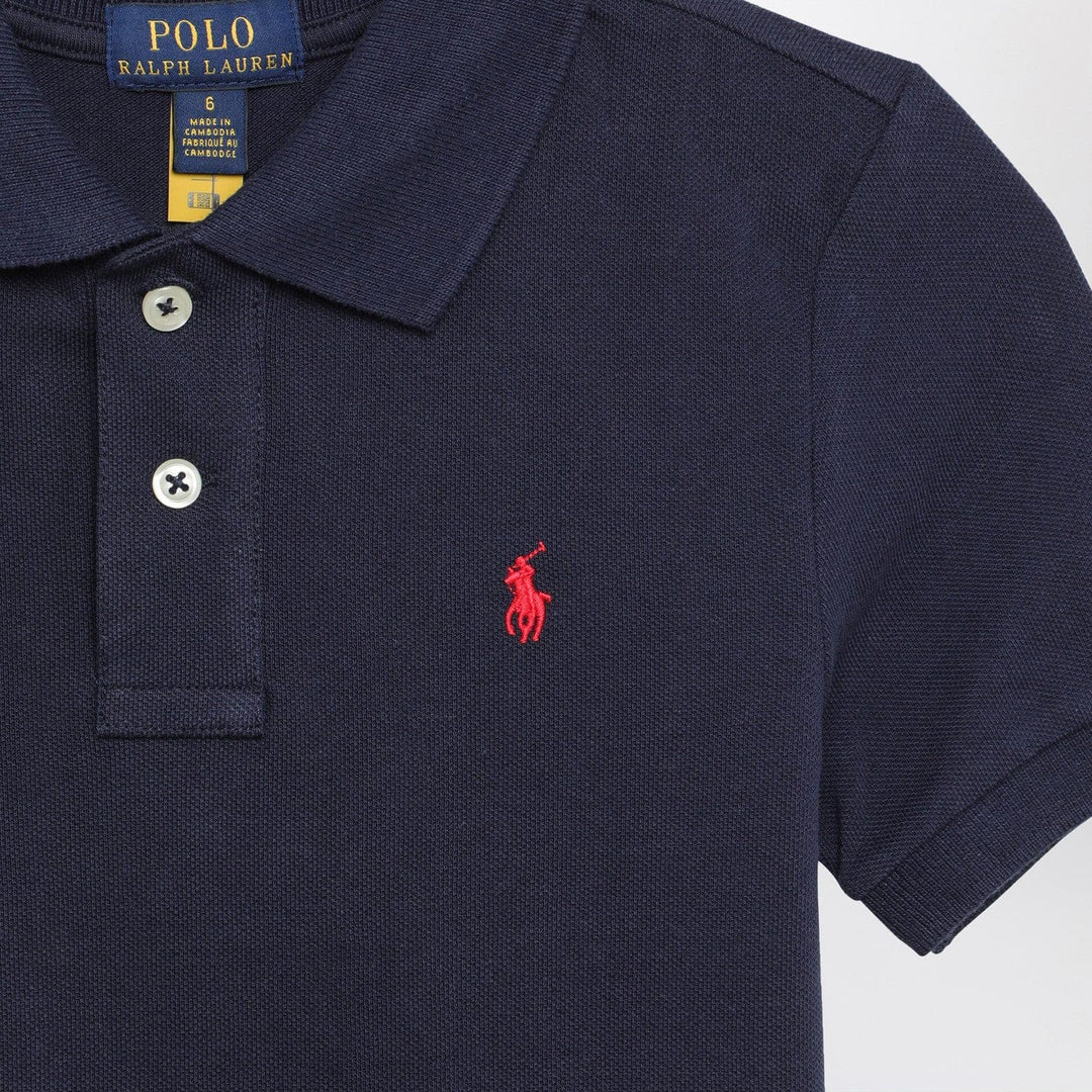 Polo Ralph Lauren - Blue navy cotton polo shirt with logo Brand Shirts &amp; Tops