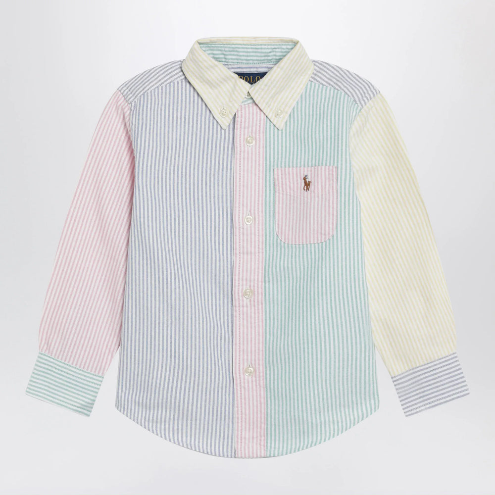 Polo Ralph Lauren - Colour-block striped button-down shirt Brand Shirts & Tops 2