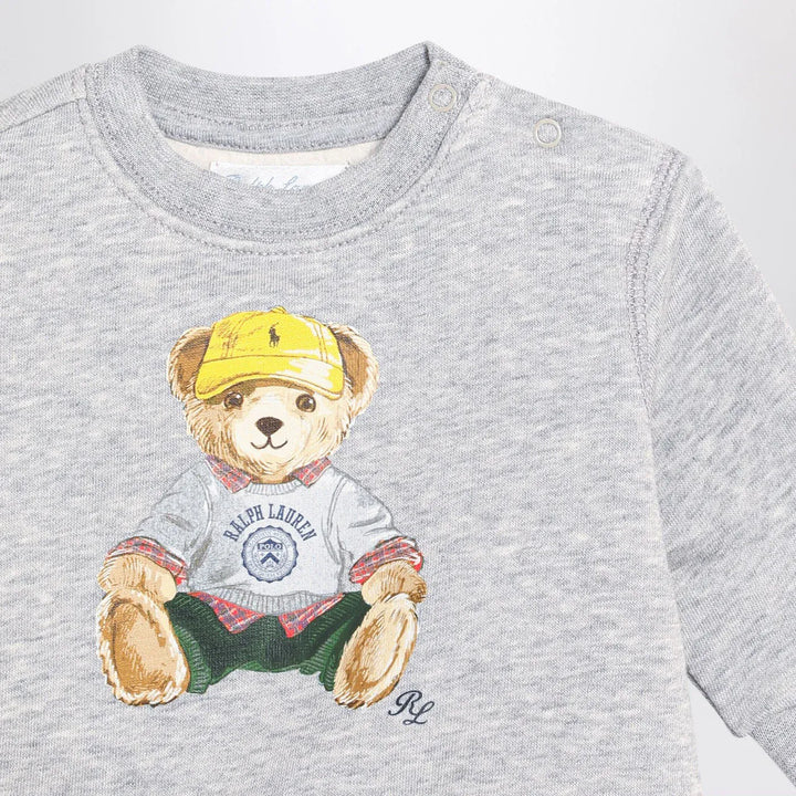 Polo Ralph Lauren - Grey cotton Polo Bear sweatshirt Brand Shirts &amp; Tops 3