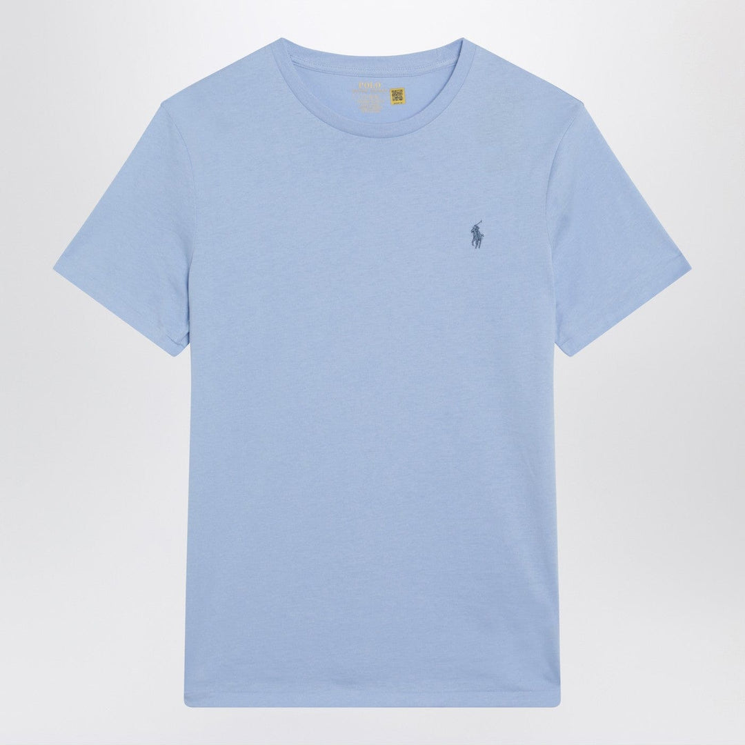 Shirts &amp; Tops Polo Ralph Lauren - Light blue Custom Slim-Fit cotton T-shirt Brand