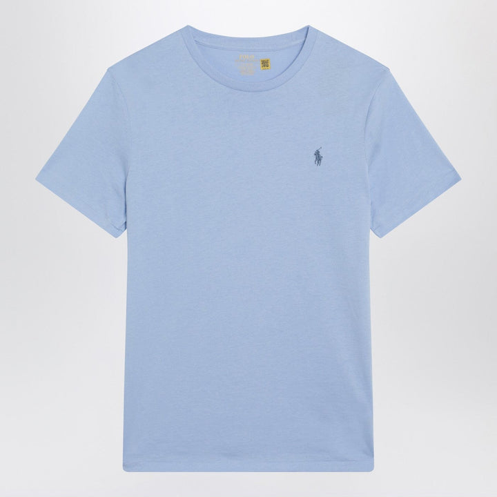 Shirts &amp; Tops Polo Ralph Lauren - Light blue Custom Slim-Fit cotton T-shirt Brand