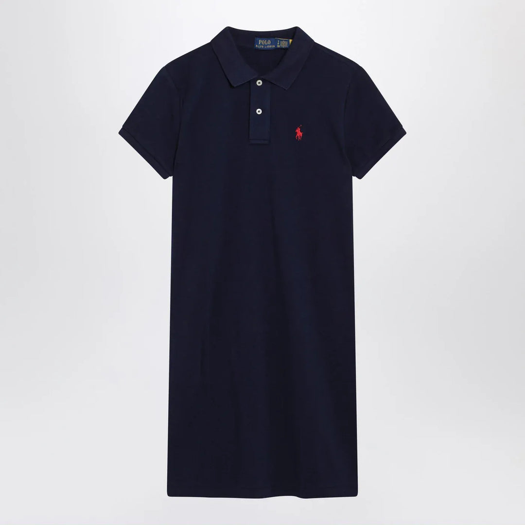 Polo Ralph Lauren - Mini abito a polo in cotone blu navy Brand Shirts &amp; Tops M