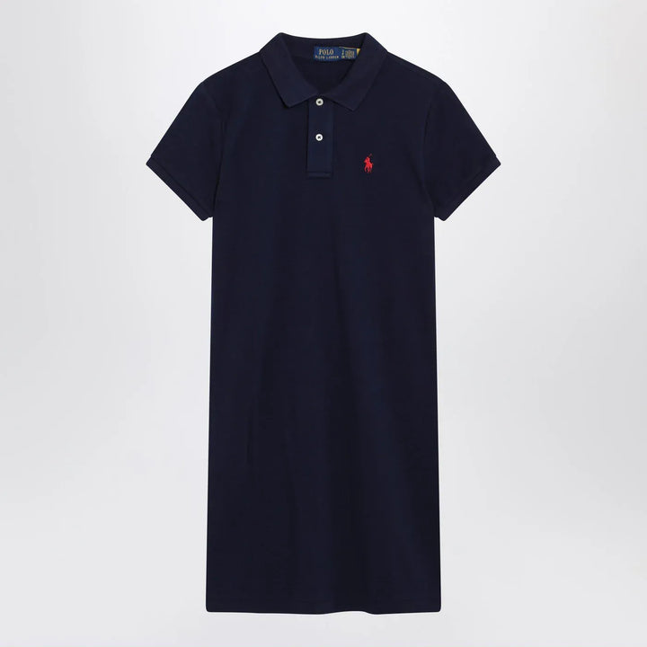 Polo Ralph Lauren - Mini abito a polo in cotone blu navy Brand Shirts &amp; Tops M