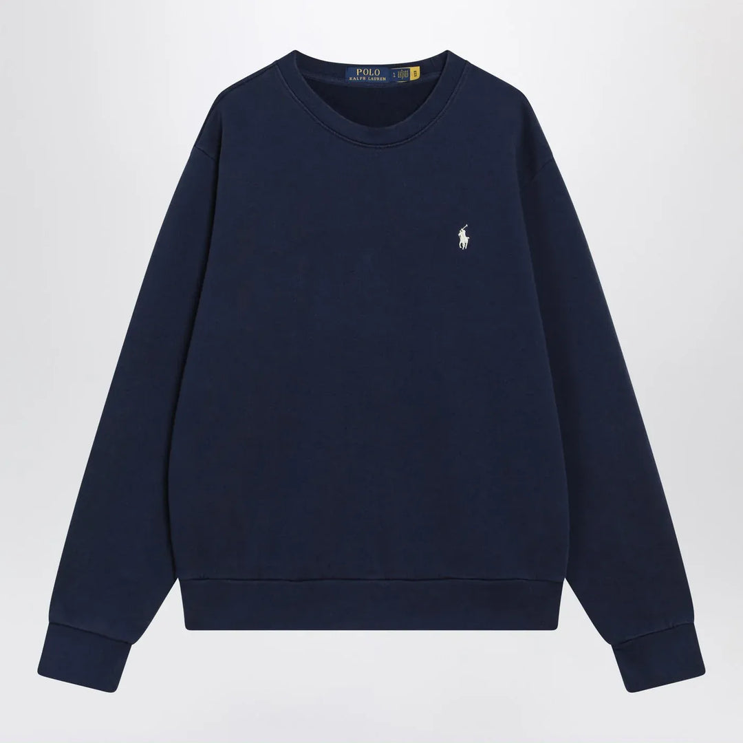 Polo Ralph Lauren - Navy blue cotton crew-neck sweatshirt Brand Shirts &amp; Tops S