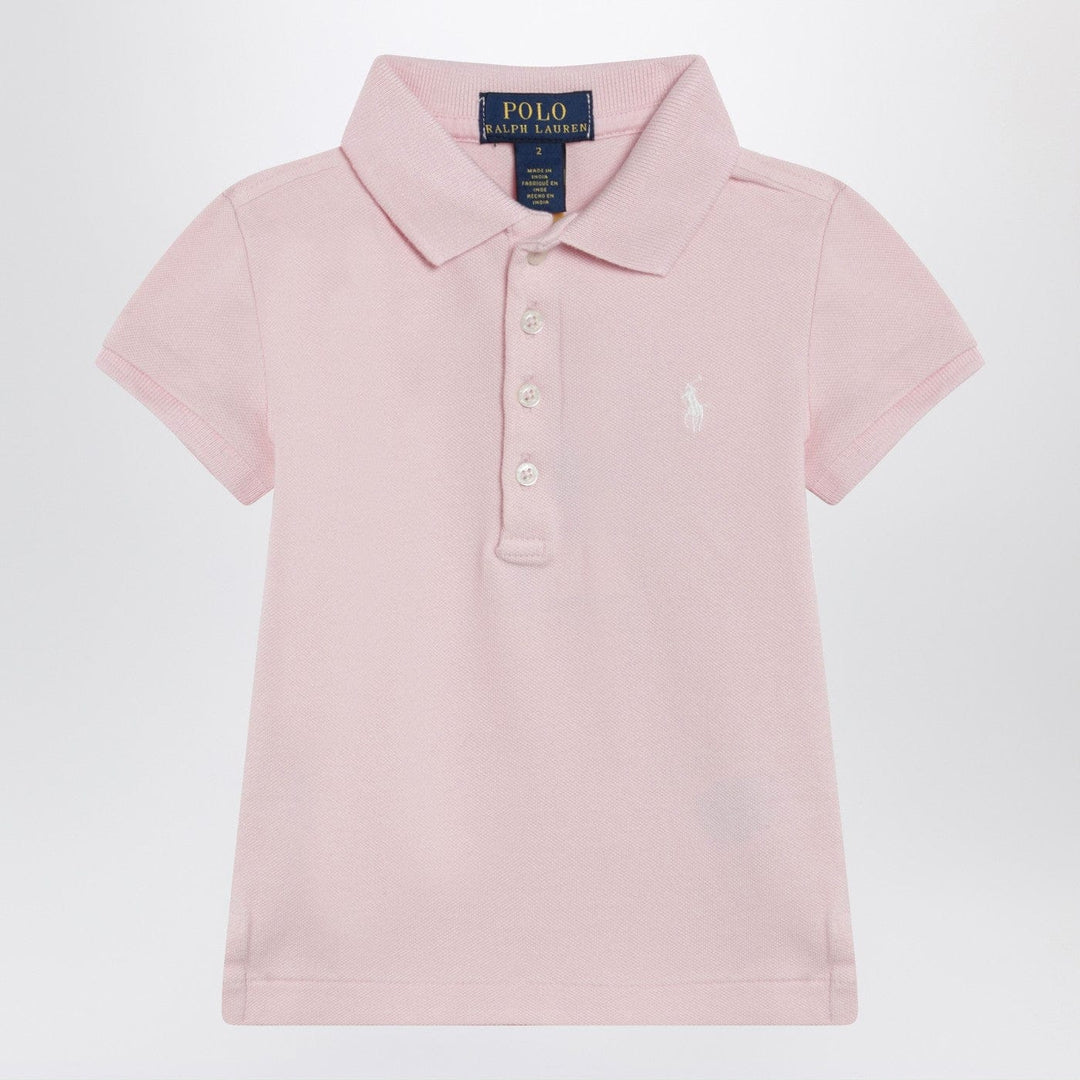 Shirts &amp; Tops Polo Ralph Lauren - Pink cotton polo shirt with embroidered logo Brand