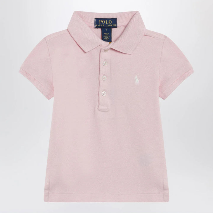 Polo Ralph Lauren - Pink cotton polo shirt with embroidered logo Brand Shirts &amp; Tops 2
