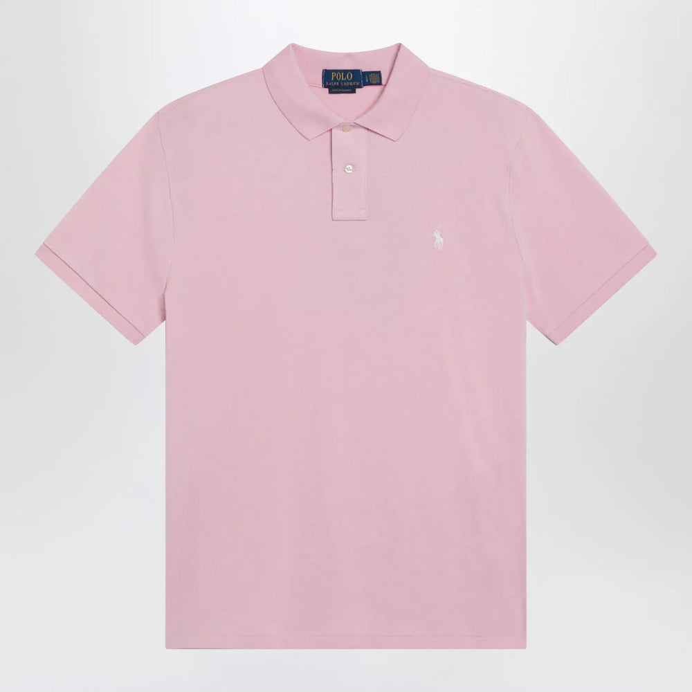 Polo Ralph Lauren - Pink Custom Slim-Fit cotton polo shirt Brand Shirts & Tops L