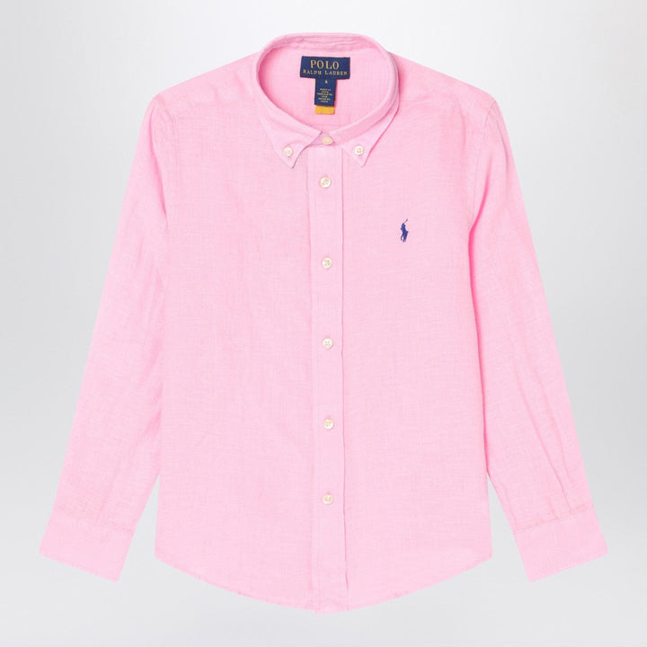 Shirts &amp; Tops Polo Ralph Lauren - Pink linen button-down shirt Brand