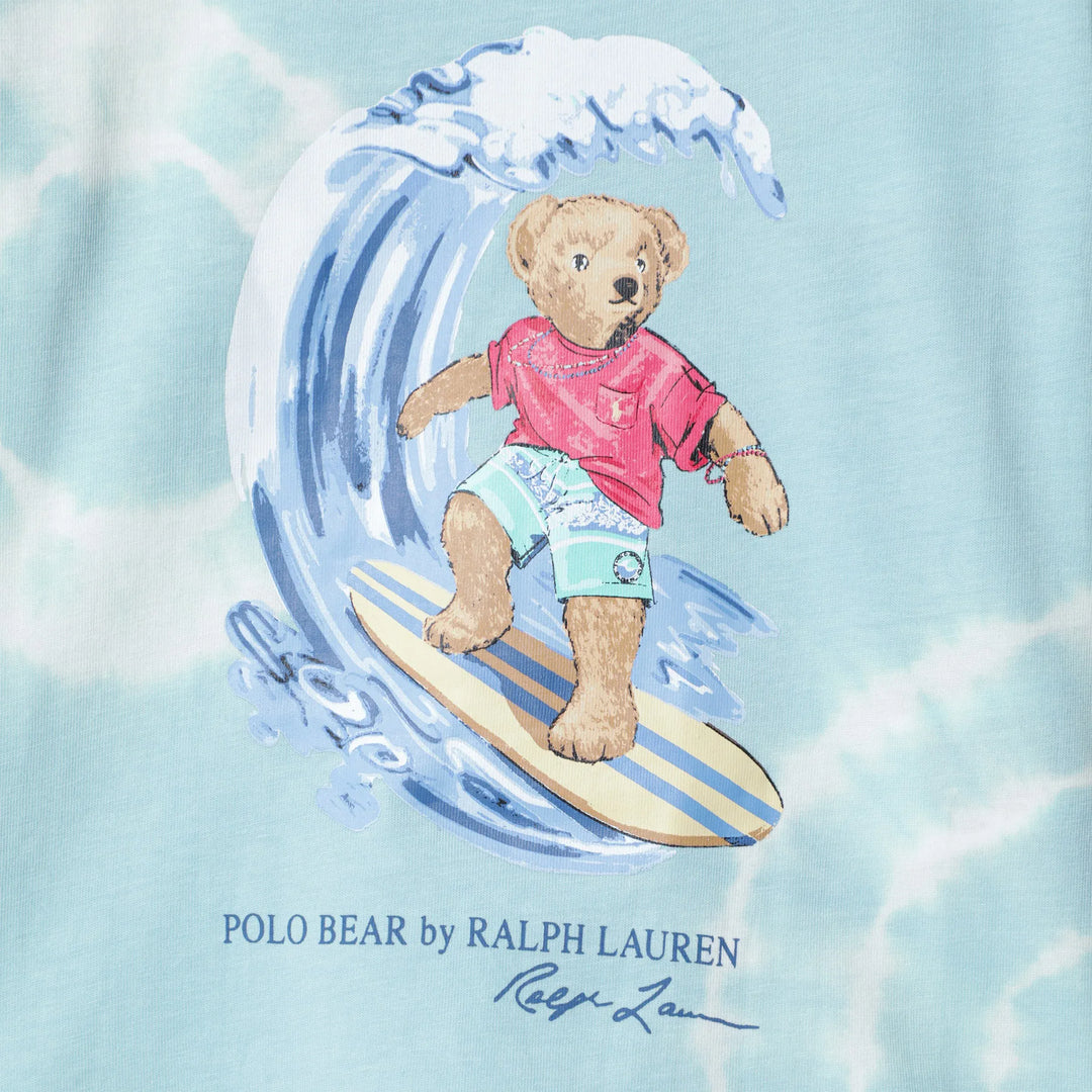 Polo Ralph Lauren - Polo Bear tie-dye cotton T-shirt Brand Shirts &amp; Tops 2