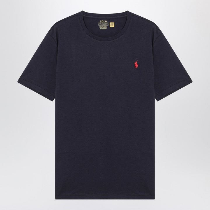 Shirts &amp; Tops Polo Ralph Lauren - T-shirt blue in cotton Custom Slim-Fit Brand