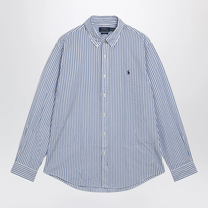 Polo Ralph Lauren - White/blue striped Custom-Fit shirt Brand Shirts &amp; Tops S