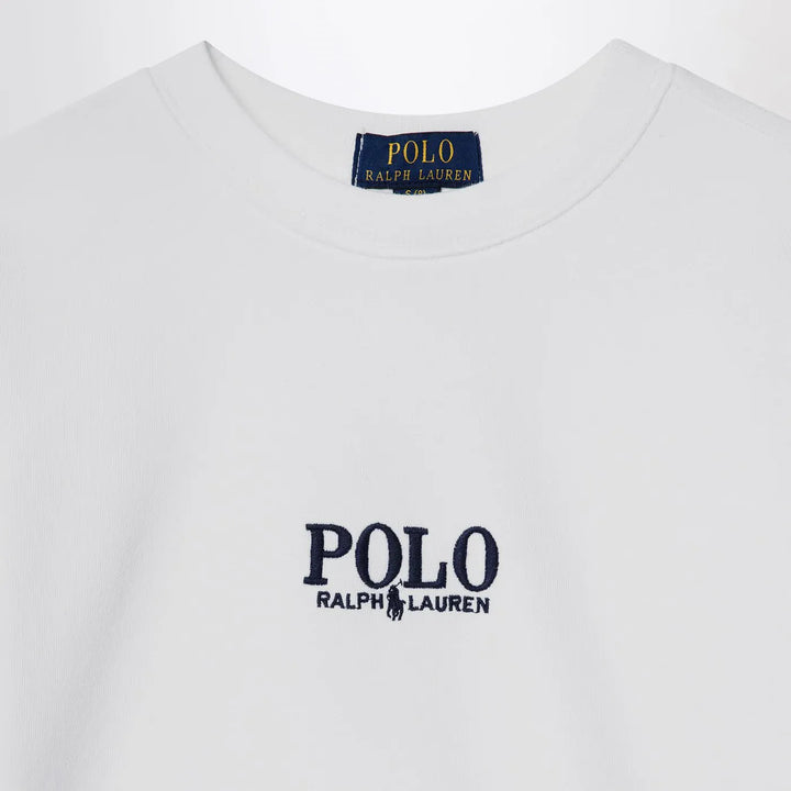 Polo Ralph Lauren - White cotton sweatshirt with logo Brand Shirts &amp; Tops 2