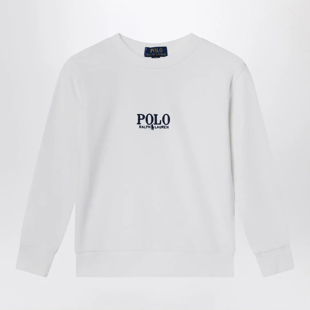 Polo Ralph Lauren - White cotton sweatshirt with logo Brand Shirts & Tops 2