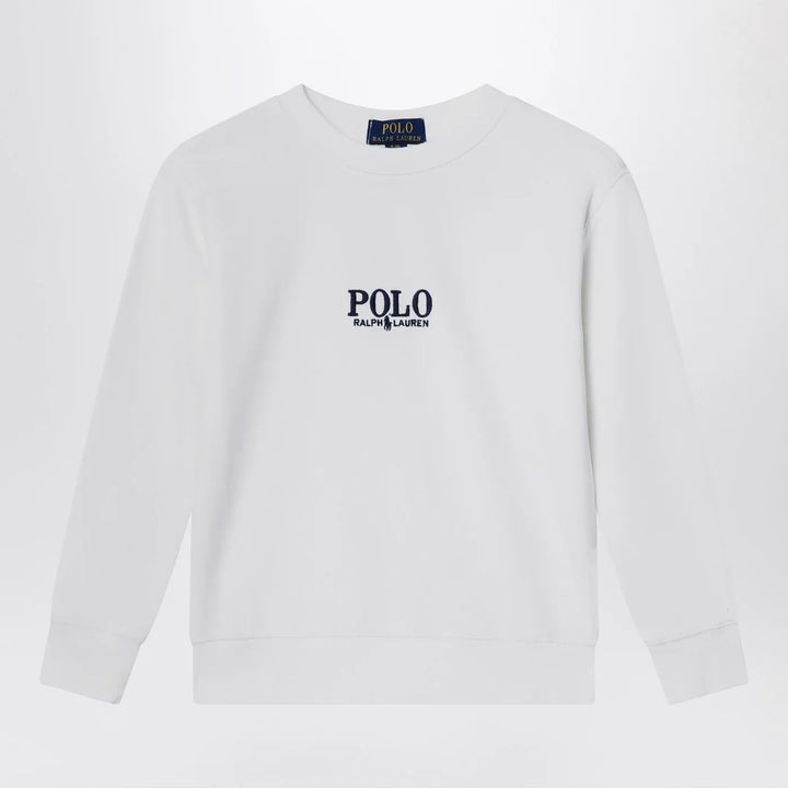 Polo Ralph Lauren - White cotton sweatshirt with logo Brand Shirts &amp; Tops 2