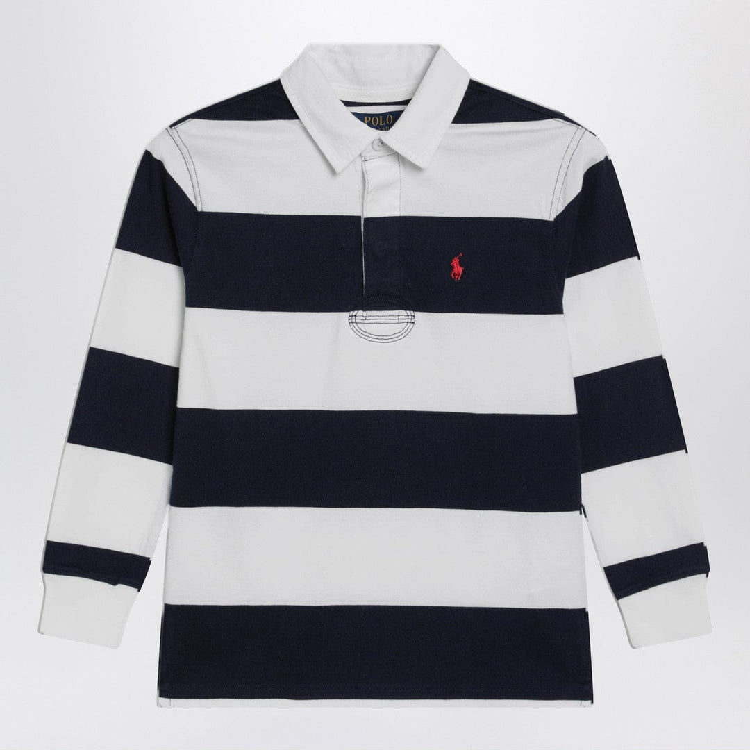Shirts &amp; Tops S Polo Ralph Lauren - White/navy striped polo shirt Brand
