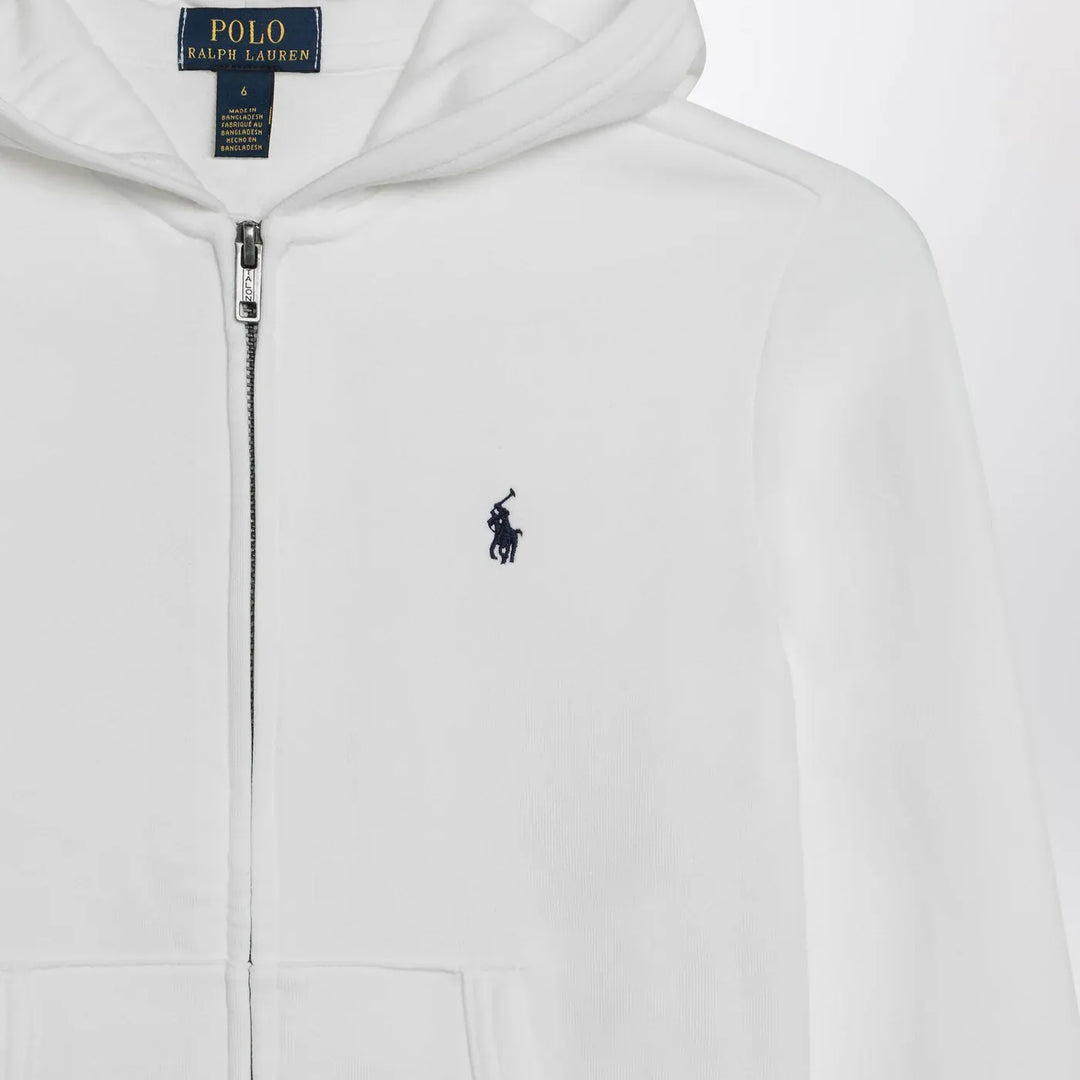 Polo Ralph Lauren - White zip-up sweatshirt in cotton blend Brand Shirts &amp; Tops 2