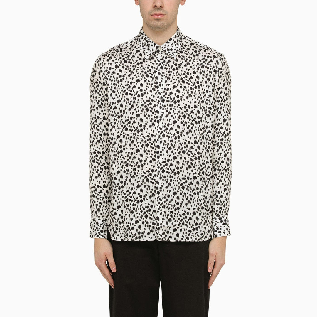 Shirts &amp; Tops PT Torino - White viscose striped shirt Brand