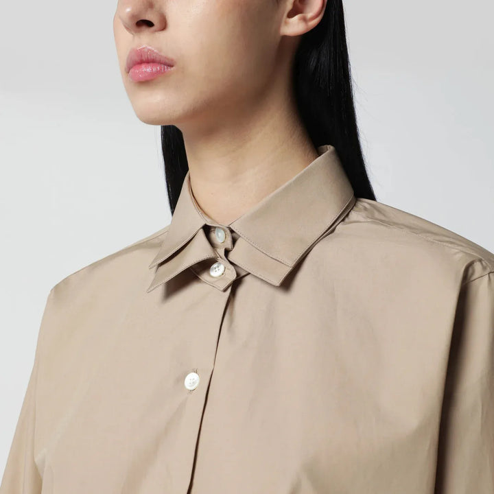 Róhe - Beige shirt with double collar Brand Shirts &amp; Tops 36  FR