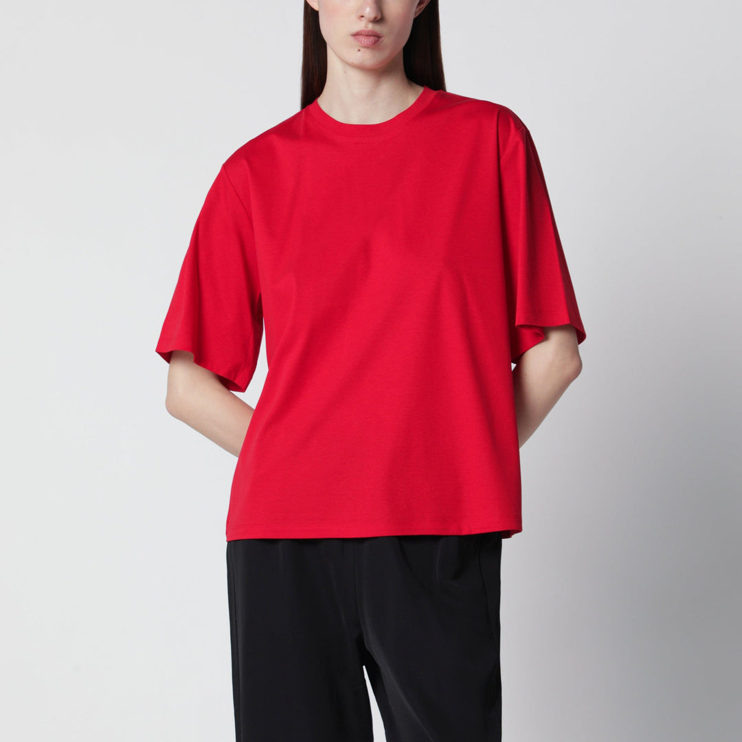 Shirts & Tops Róhe - Red cotton and silk blend T-shirt Brand