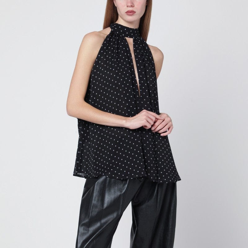 Shirts &amp; Tops ROTATE Birger Christensen - Polka-dot blouse with integrated scarf - 38 DK Brand