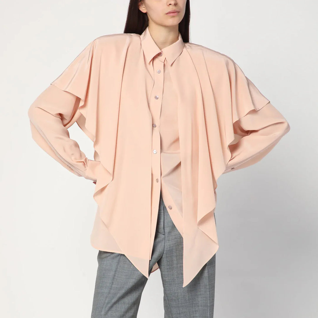 Stella McCartney - Pink silk shirt Brand Shirts &amp; Tops 38  IT