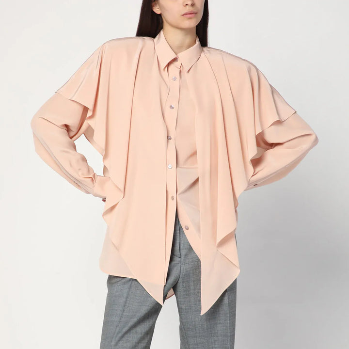 Stella McCartney - Pink silk shirt Brand Shirts &amp; Tops 38  IT