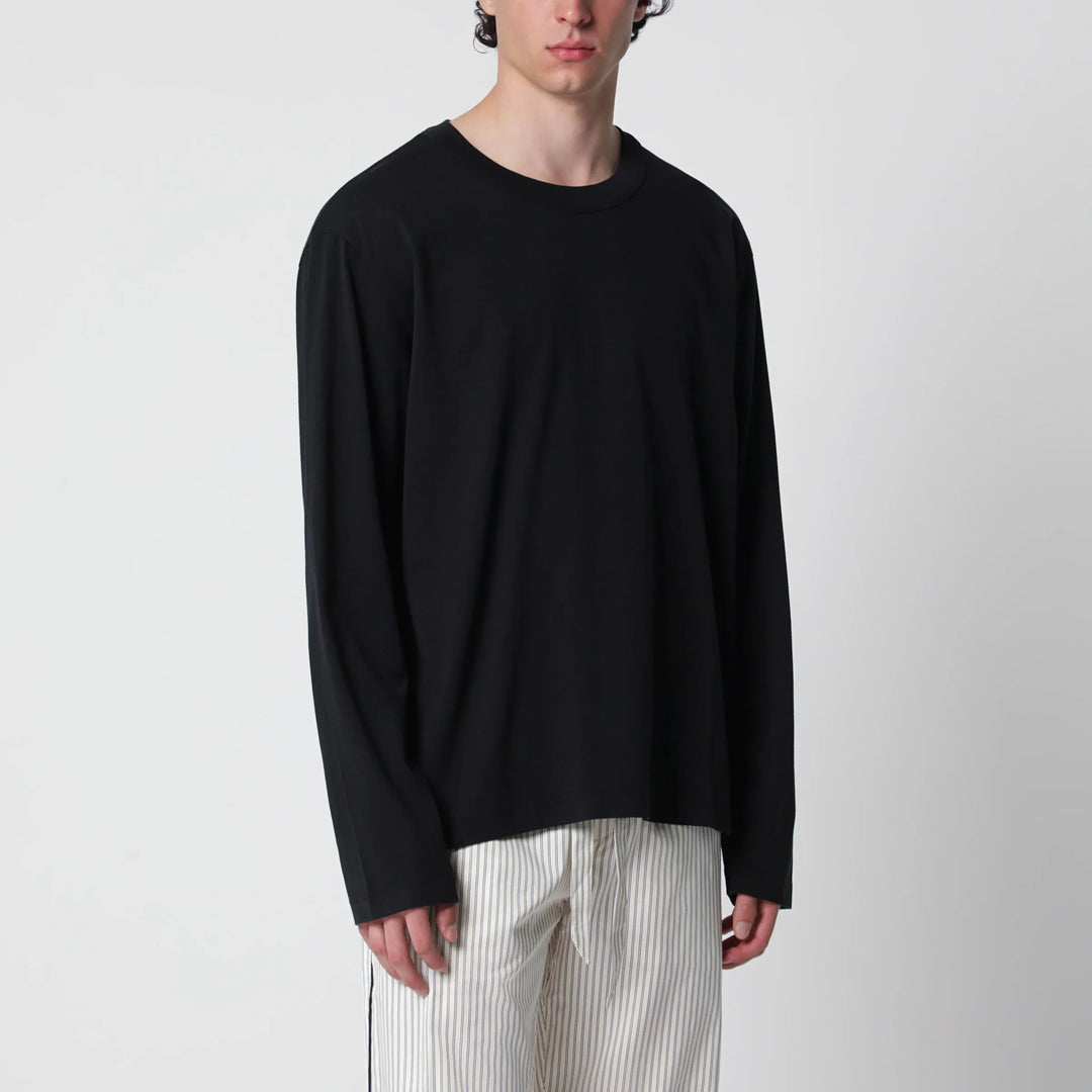 Tekla - Black long-sleeve T-shirt Brand Shirts &amp; Tops S