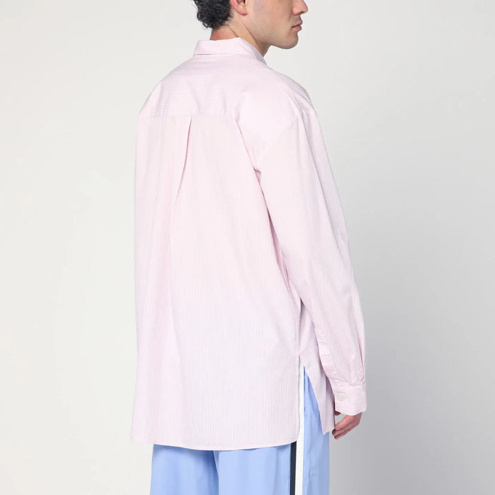 Tekla - Pink striped pyjama shirt Brand Shirts &amp; Tops
