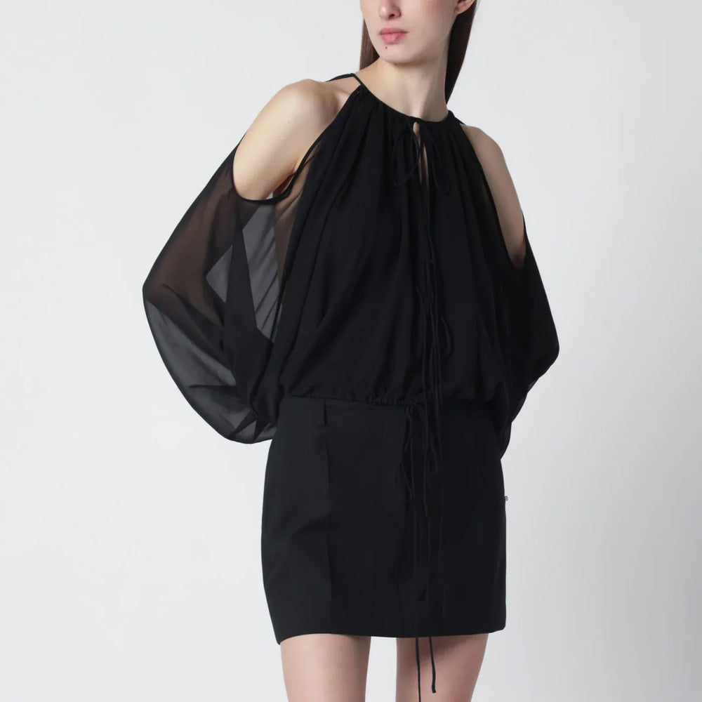 THE ANDAMANE - Black off-shoulder blouse Brand Shirts & Tops 38  IT