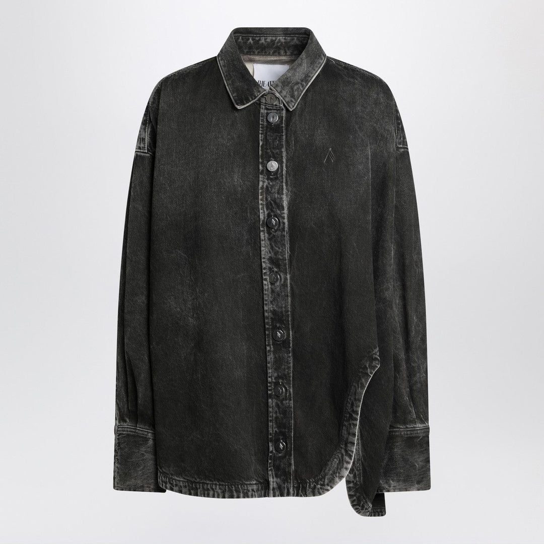 Shirts &amp; Tops 42  IT The Attico - Black washed denim shirt Brand