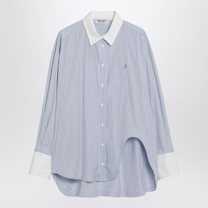 Shirts &amp; Tops 42  IT The Attico - Light blue/white striped shirt Brand