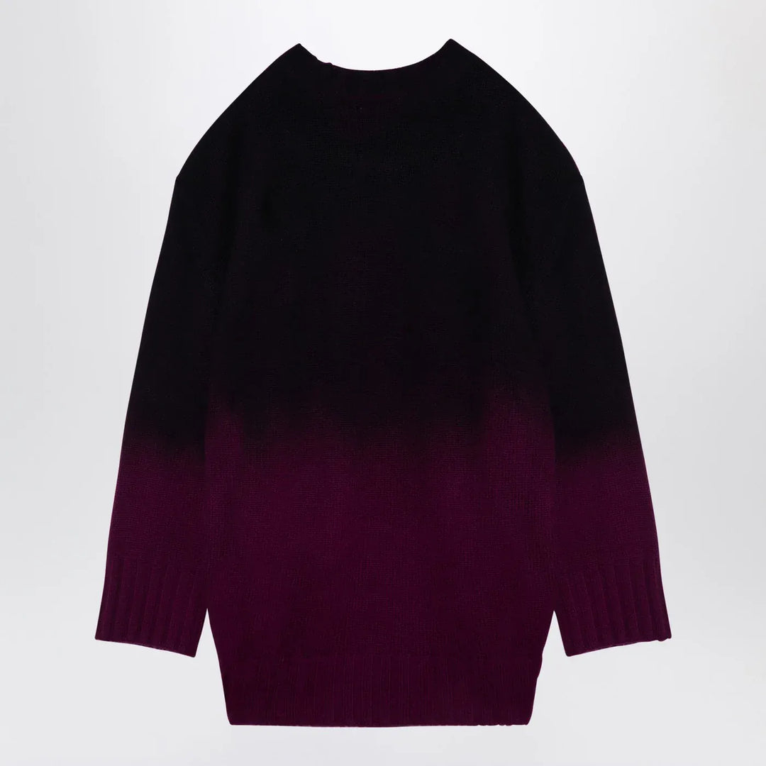 The Attico - Oversized pink degrade jumper Brand Shirts &amp; Tops 38  IT