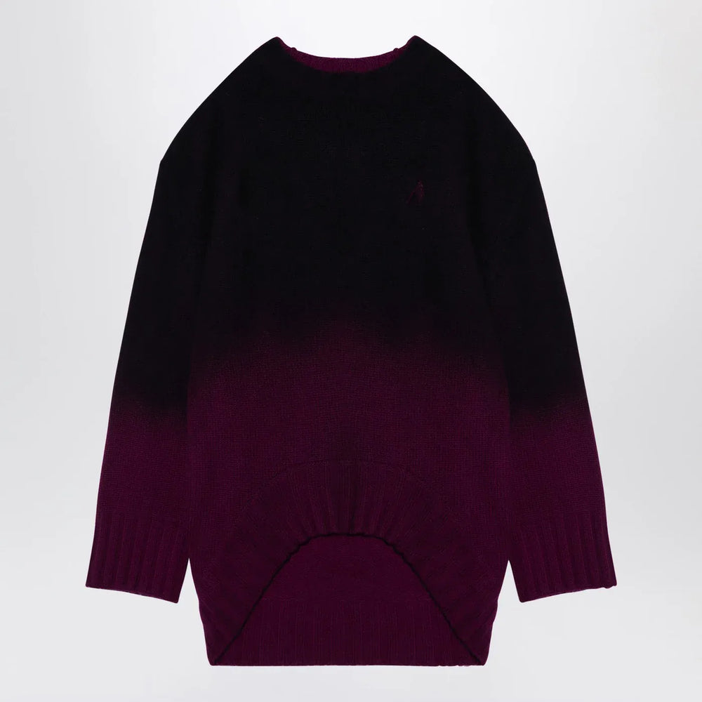 The Attico - Oversized pink degrade jumper Brand Shirts & Tops 38  IT