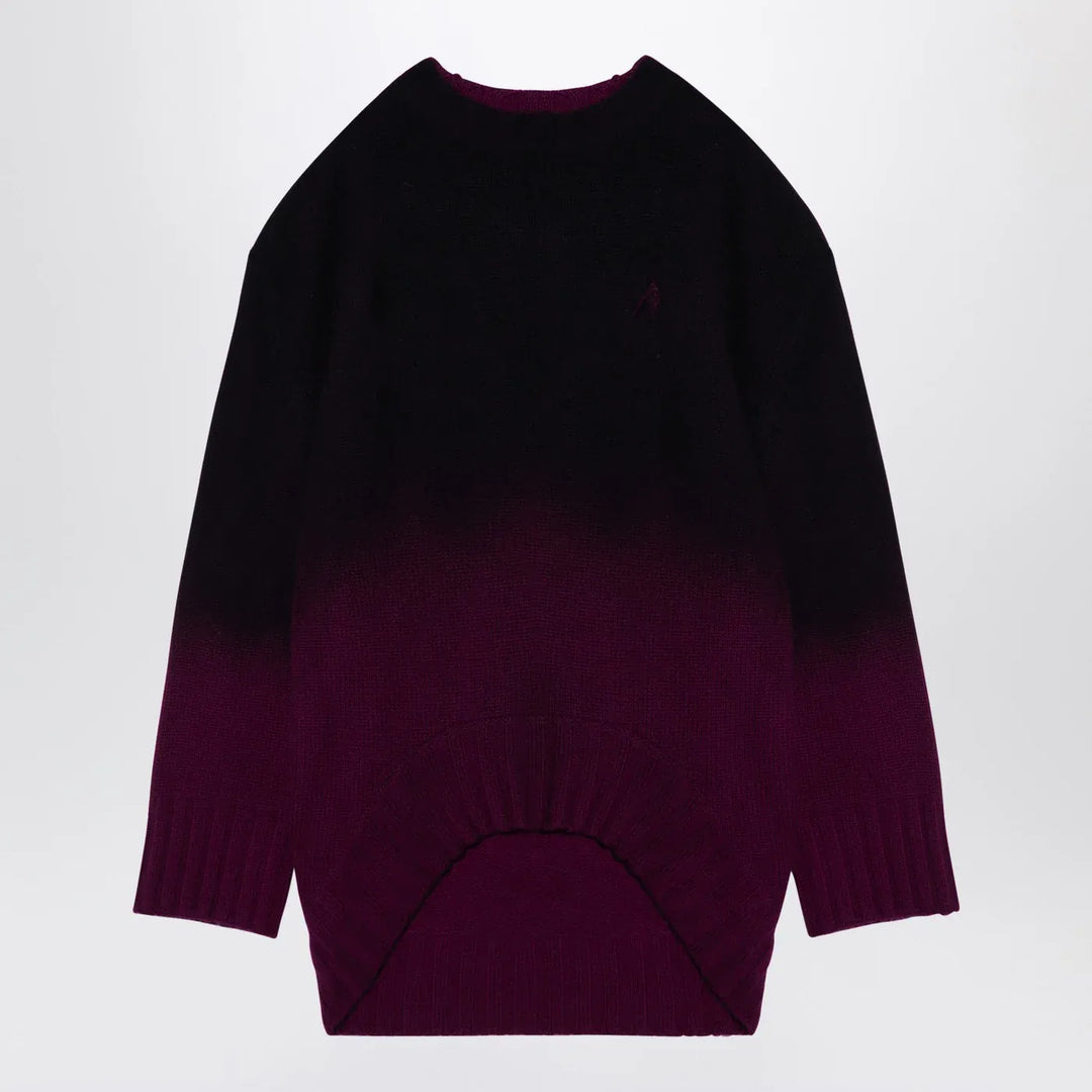 The Attico - Oversized pink degrade jumper Brand Shirts &amp; Tops 38  IT