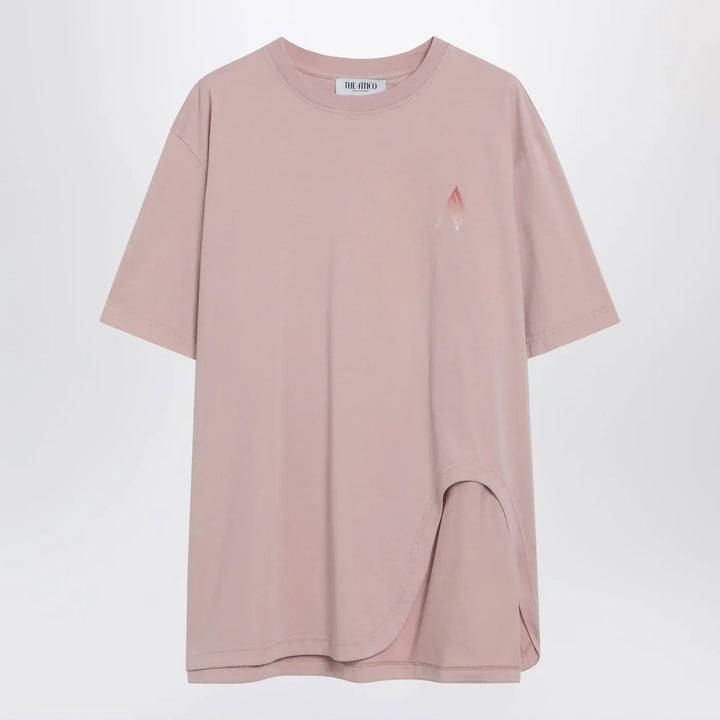 The Attico - Pink T-shirt with back print Brand Shirts &amp; Tops 40  IT